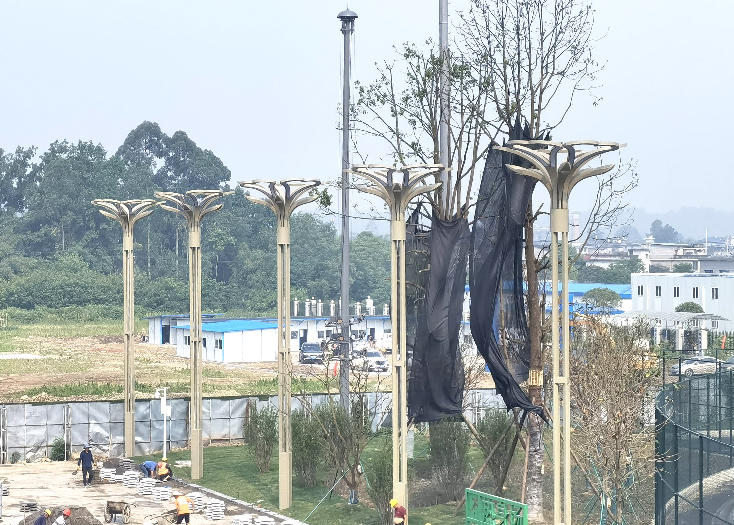 樂山市奧體中心-景觀燈項目